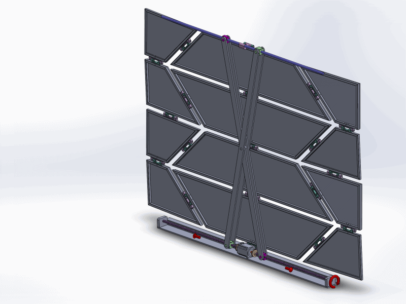 SURYA-PAAN折叠型月球车火星车3D数模图纸 Solidworks设计